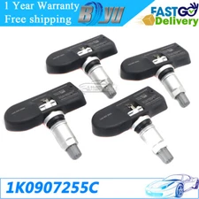 4pcs New 1K0907253D 1K0907255C TPMS Tire Pressure Monitoring Sensor for AUDI VW
