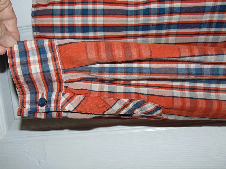 Merrell Long Sleeve Button Down Plaid Men's Shirt XXL - Image 3 of 4