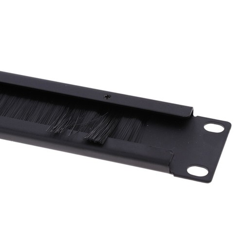 1Pcs 1U 19Inch RACK MOUNT Blanking Plate Rack Mounting Blank Brush Panel8285 - Photo 5/8