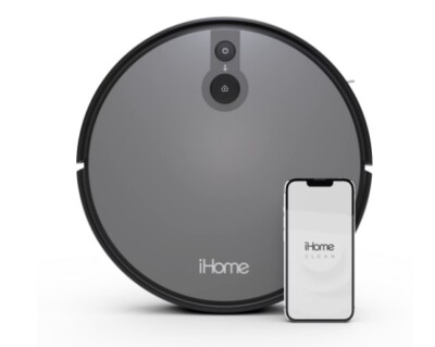iHome AutoVac Juno Robot Vacuum with Mapping Technology