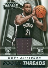 2014-15 PANINI THREADS ROOKIE THREADS #2 CORY JEFFERSON