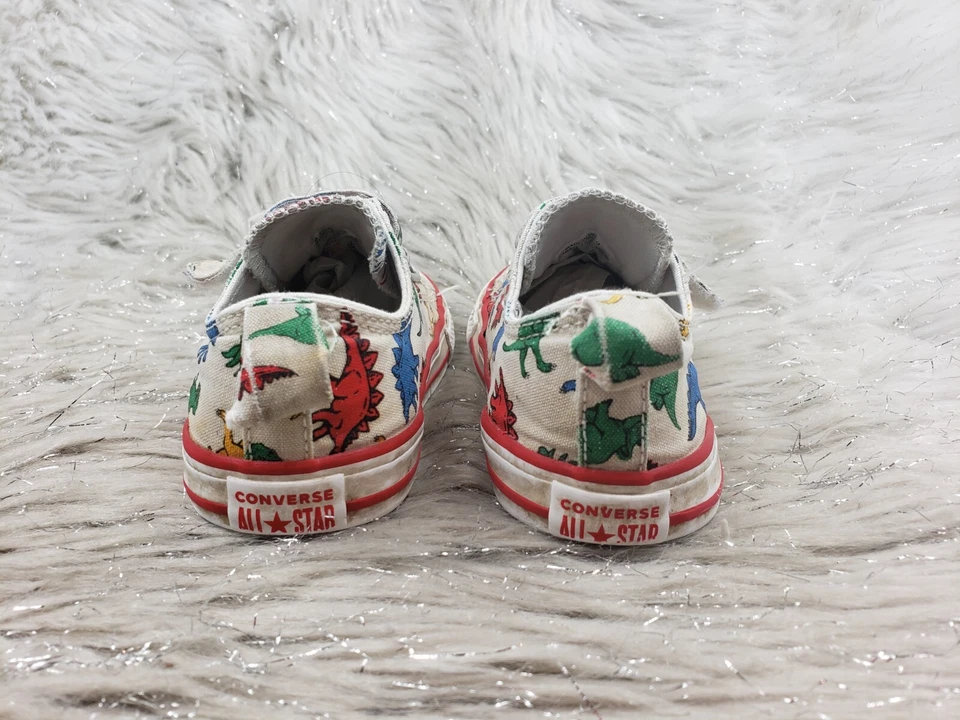 Кроссовки CONVERSE ALL STAR 76713C Dinosaur легкие белые детский размер США 7 ЕВРО 23 - Изображение 4 из 4