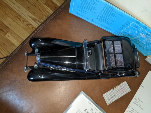 Franklin Mint 1930 Bugatti Royale Coupe Napoleon 1/24 Die Cast w tag and box - Picture 3 of 11