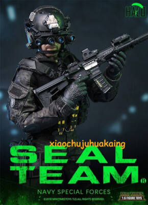Mini Times Toys 1/6 M013 Navy Special Forces Seal Team HALO w/ K-9