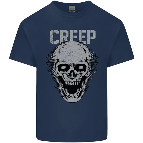 T-shirt uomo gothic teschio per appassionati di rock e metal_voghion.com