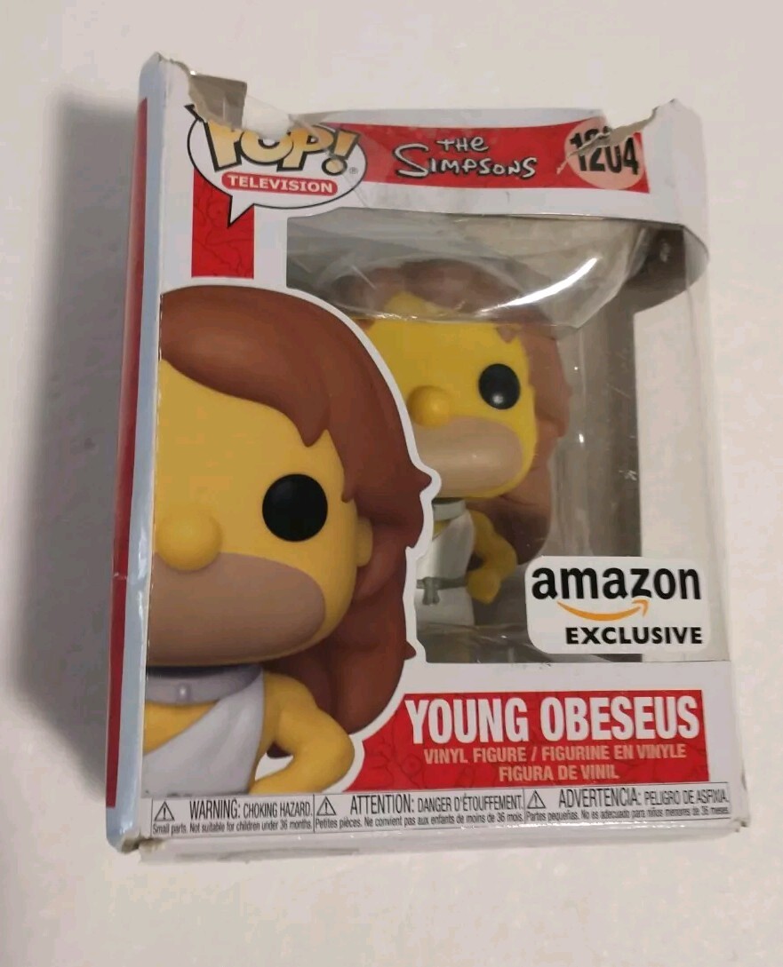 Funko Pop! Vinyl: The Simpsons Young Obeseus Amazon Exclusive1204&Quot; Damage Box&Quot;