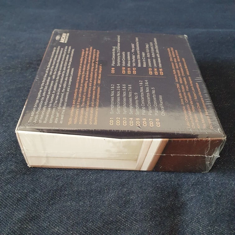 J.E. Gardiner: Complete Beethoven Recordings, 15 CD, Archiv, 2019, NEW - Image 4 of 4