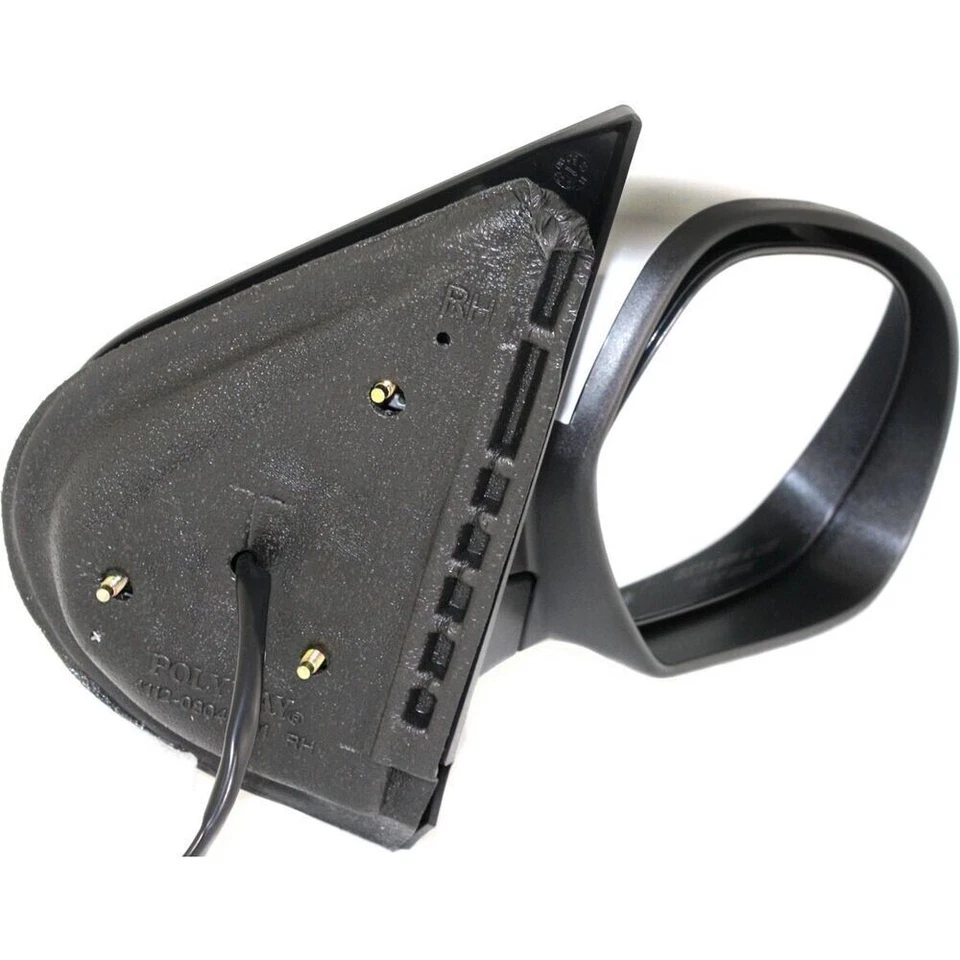 Espejo retrovisor eléctrico para Chevrolet Silverado 1500 2007-2013 manual derecho plegable cromado Foto 3 de 4