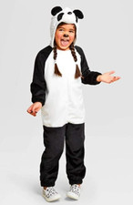 Toddler Panda Halloween Costume Jumpsuit Hyde and Eek Boutique Size 2T- 3T