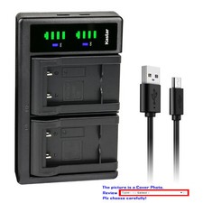 Kastar EN-EL10 Battery LTD2 USB Charger for Nikon Coolpix S520 S520B S570 S600