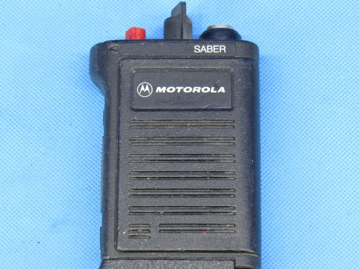 Motorola Saber 1 VHF Radio H43SAN7139CN 137-185MHz 12CH 6W Tested