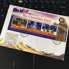 Isle Of Man FDC 2010 CHRISTMAS STORY Friends & Heroes M/S First Day Cover U/A