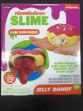 CRA-Z-ART Nickelodeon Jelly Donut Squeezies SLIME Slow Rise CRAFT KIT