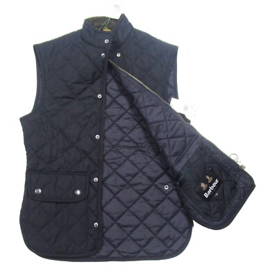 Barbour Men's Navy Lowerdale Quilted Gilet Full Zip Vest