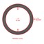 Caltric Rear Differential Bearing & Seal Kit For Kawasaki Bayou 400 KLF400B 4X4 1993–1999 – 9-Piece Set