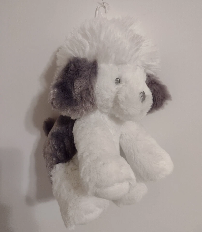 Baby English Sheepdog Plush Carters Just One You Dog Soft Stuffed Gray White 8" - Image 2 of 4