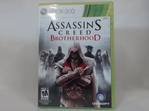 ASSASSIN-039-S-CREED-BROTHERHOOD-XBOX-360-COMPLETE-CIB-VERY-GOOD