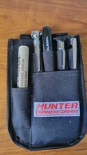 Vintage Hunter Engineering 6-Piece Tire and Wheel Service Tool Set with Pouch