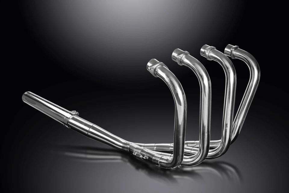 Honda CB750F2 92-01 Nighthawk 91-02 Full Exhaust 4-1 Stainless Straight Muffler - Image 4 of 4