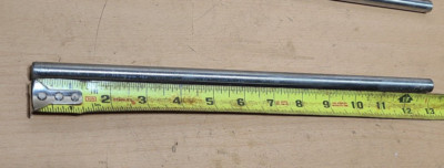 316 Stainless Steel Rod  /Bar 0.500 ( 1/2'' ) Diameter  x 13'' upto 16'' long  1 Pc
