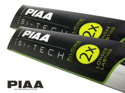 PIAA Si-Tech Front Wiper Blades Set - Silicone, Longer Lasting / 650mm; 550mm 97