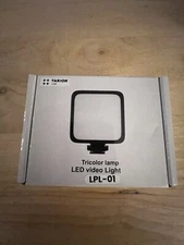Tarion Tricolor Lamp LED Video Light LPL-01 New 