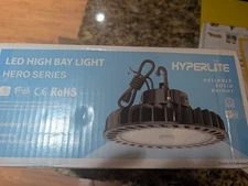 Hyperlite LED High Bay Light for Shop, Barn, Warehouse UL Listed
