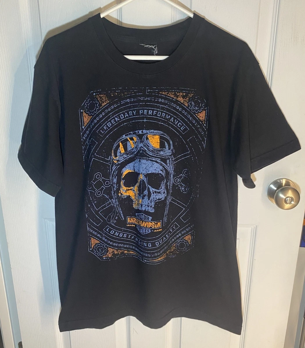 Harley-Davidson 2006年製 スカルグラフィックT Harley-Davidson 2006年製 スカルグラフィックT Harley-Davidson Skull