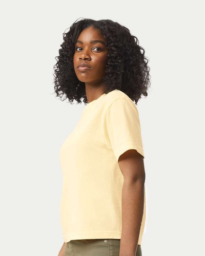 Comfort Colors Woman Heavyweight Boxy T-shirt Ring-spun Cotton 3023cl Butter 2XL