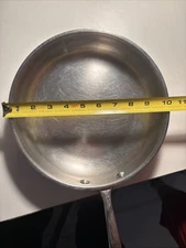 Chefmate 10 Inch Premium Stainless Steel Frying Pan/ With Copper Bottom—- No Lid