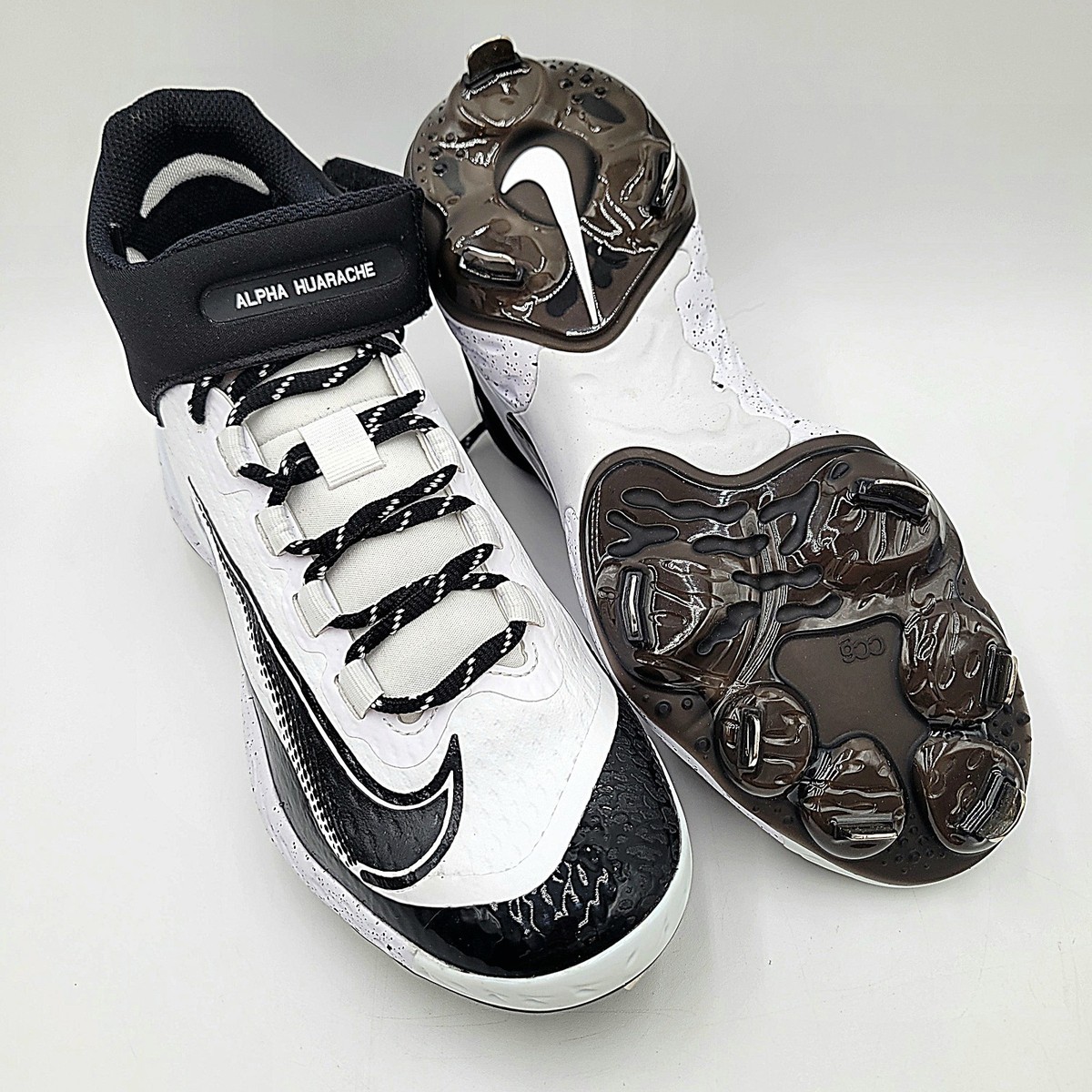 ナイキ 野球 スパイク Alpha Huarache Varsity 4 MLB Nike Alpha Huarache Elite 4 Mid Baseball Cleats Men's Size 7