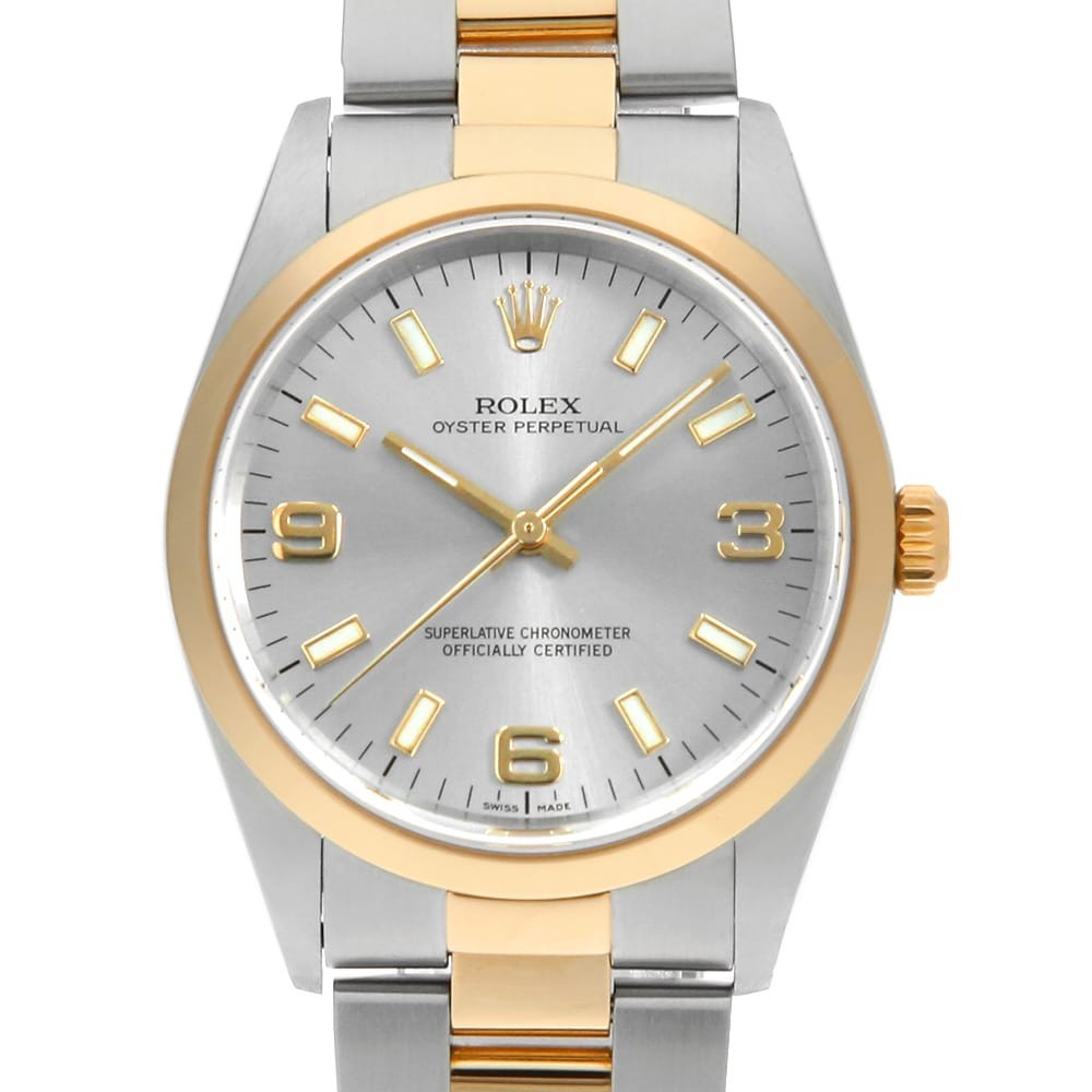 ROLEX Oyster perpetual gray 369 white