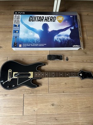 Guitar Hero PS3 Gitarre mit Dongle und OVP