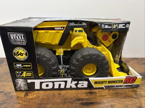 Tonka RC Mighty Monster Dump & Plow Truck New Sealed