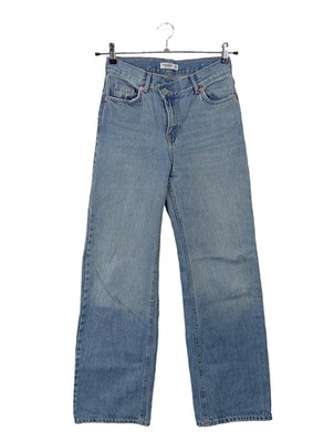 PULL & BEAR Jeans taille haute Dames Jeans T EU 34 bleu style décontracté - Photo 1/4