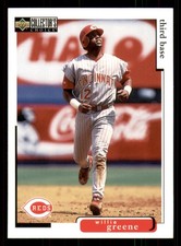 1998 Collector's Choice Willie Greene #344  Cincinnati Reds