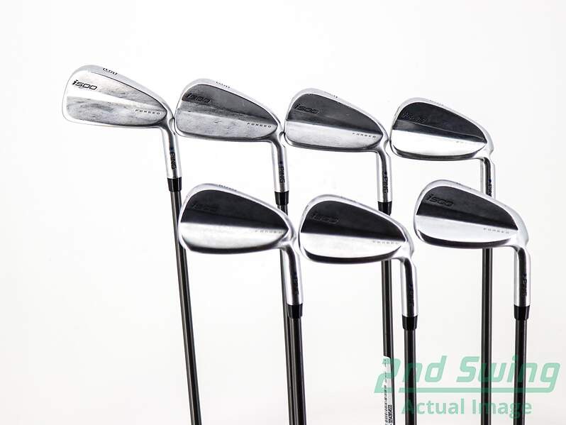 Ping i500 Iron Set 5-PW GW Graphite Regular Right Blue Dot +