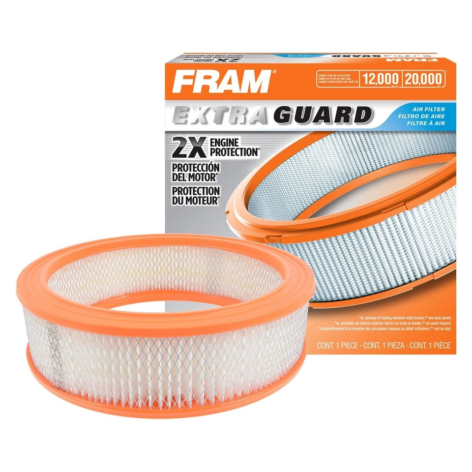 Filtro de aire plastisol redondo protector extra FRAM CA326 Foto 2 de 3