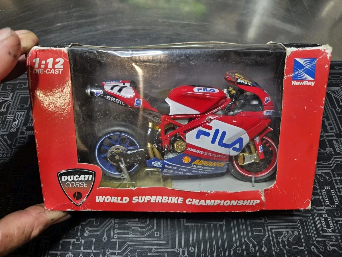 New-Ray Ducati 1:12 Contemporary Manufacture Diecast Motorcycles