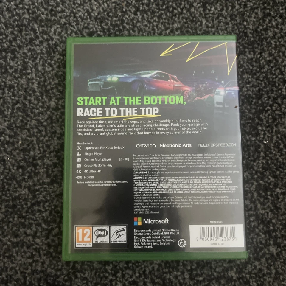 Need For Speed Unbound (Xbox Series X) Good Condition Fast Dispatch, photo 4 of 4