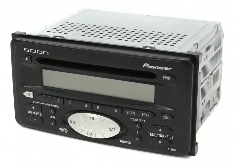 04-06 Toyota Scion TC XA XB Radio AMFM Disco Único CD XM Listo 86120-0W100 T1804 Foto 3 de 4