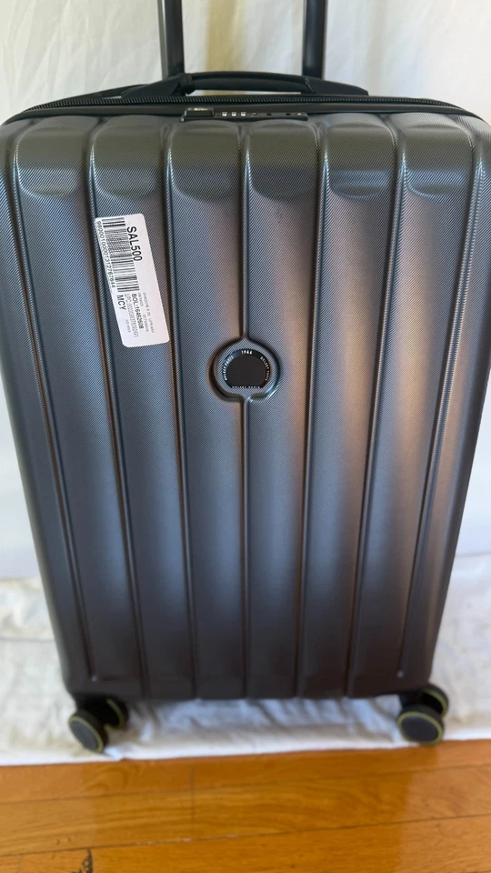 Delsey Paris Shadow 6.0 27" Check-in Expandable Spinner Luggage Suitcase Gray - Image 3 of 4