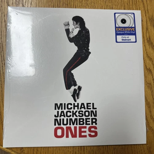 MICHAEL JACKSON Number Ones NEW 2LP WHITE VINYL W/HYPE STICKER sealed