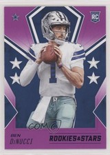 2020 Panini Rookies & Stars Rookie Purple Ben DiNucci #153 ji8