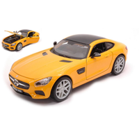 Mercedes Amg GT-S (C180) 2014 Yellow 1:24 Maisto Auto Stradali -D- Neues Modell
