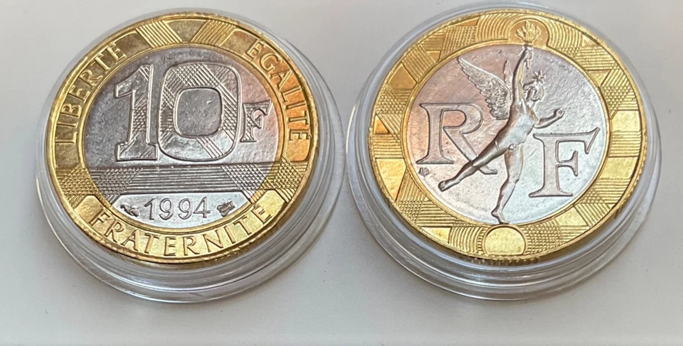 FDC : 10 francs Génie 1994 neuve de coffret - Photo 2/3