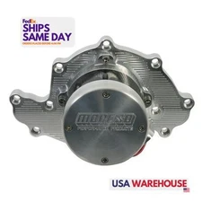 Moroso 63585, Kit Clear Aluminum Sbf Electric Water Pump Performance Racing Part