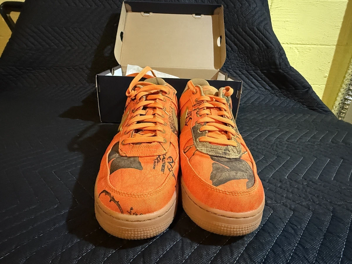 Nike Air Force 1 07 LV8 Orange Camo | eBay