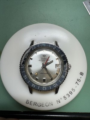 Vintage Zodiac 60s Aerospace GMT Automatic Watch Fully Serviced