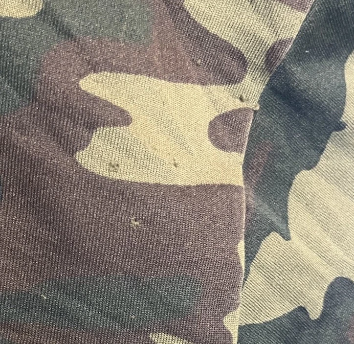 Винтажная камуфляжная толстовка с капюшоном охотничья легкая большая полиэстер США - Изображение 4 из 4